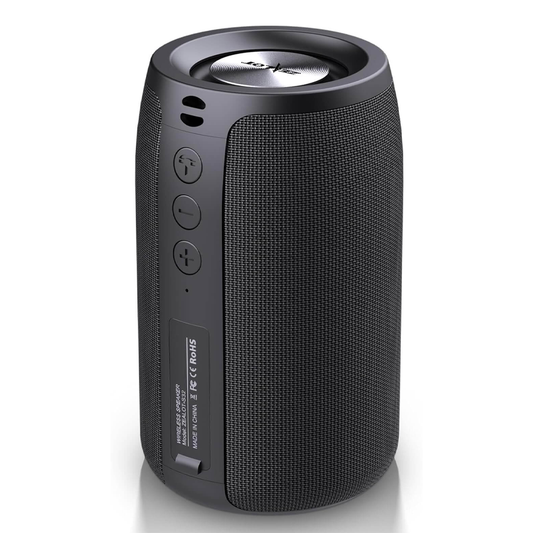 ZEALOT S32 Portable Bluetooth Speaker – 10W Louder Sound, IPX5 Waterproof, Bluetooth 5.0 Mini Outdoor Speaker with Subwoofer, Dual Pairing & Long Playtime – Perfect for Party, Beach, Camping