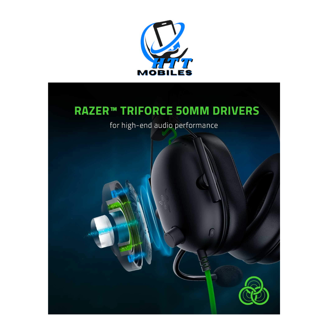 Razer BlackShark V2 X - Multi-Platform Wired Esports Headset Black