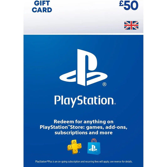 PlayStation Gift Card 50 (Digital Code Download) - HTT Mobiles