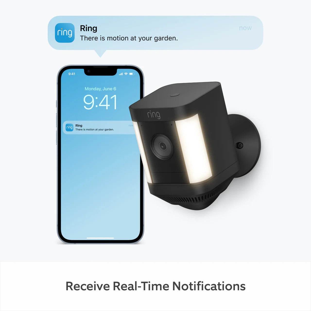 Protective Silicone Skin for Ring Spotlight Cam Battery | White - HTT Mobiles