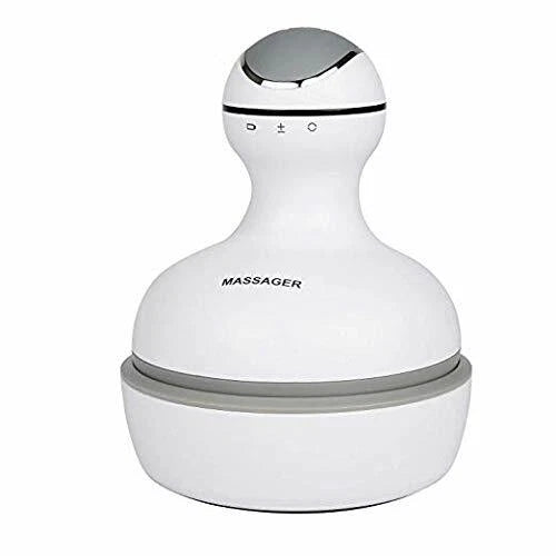 Portable Mini Scalp Massager Rechargeable Head