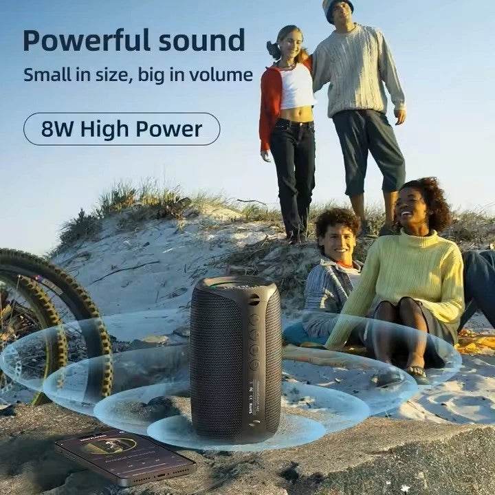 Zealot M2 Portable Bluetooth Speaker, Wireless, RGB Light, - HTT Mobiles