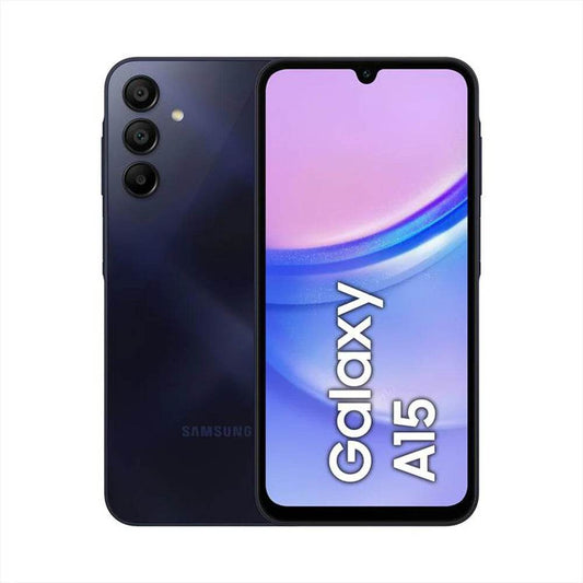 Samsung Galaxy A15 4G (4GB RAM / 128GB) – Super AMOLED 90Hz, 50MP Triple Camera, 5000mAh Battery - HTT Mobiles