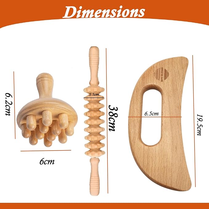 3 - in - 1 Wood Therapy Massage Kit - HTT Mobiles