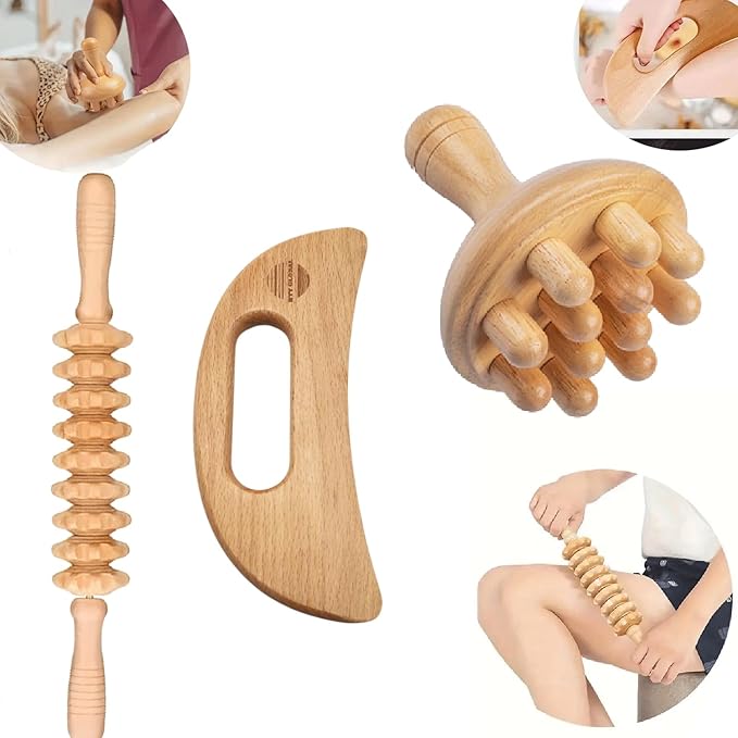 3 - in - 1 Wood Therapy Massage Kit - HTT Mobiles