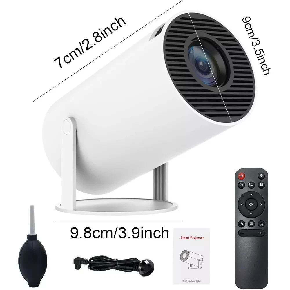 4K Smart Projector with WiFi & Bluetooth - HTT Mobiles