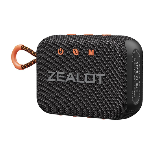 ZEALOT S75 waterproof beach speaker in black