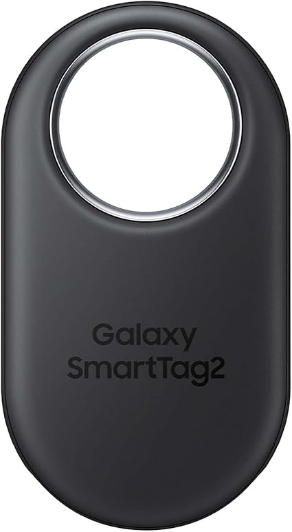 Samsung Galaxy SmartTag2 Bluetooth Tracker (1 Pack), Compass View AR, Find Lost Mode, Black