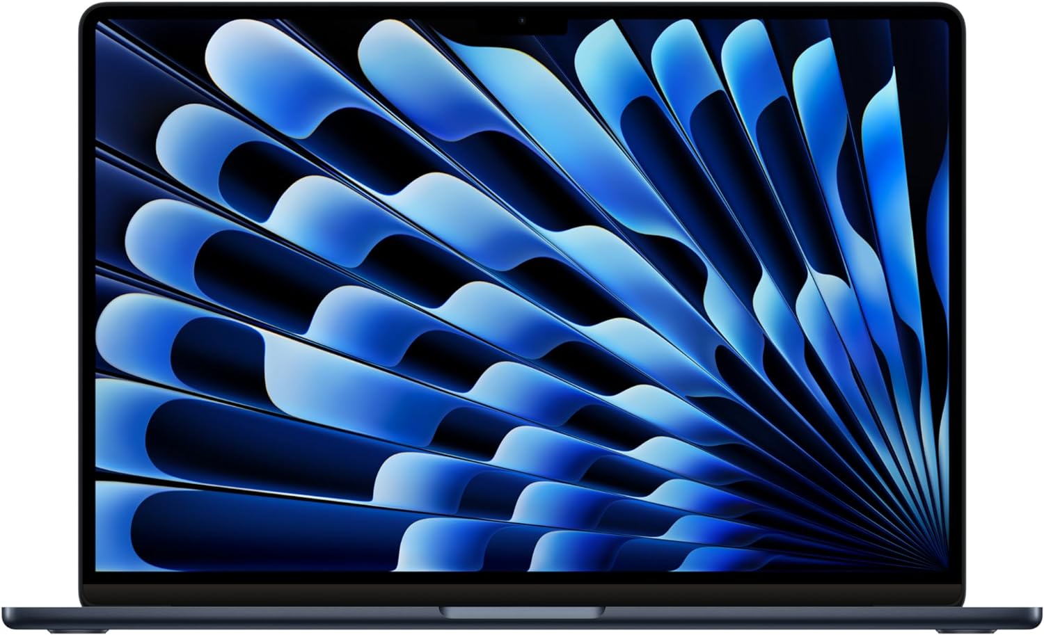 Apple MacBook Air 15-inch Laptop with M3 chip: 15.3-inch Liquid Retina Display, 16GB Unified Memory, 512GB SSD Storage, Backlit Keyboard, 1080p FaceTime HD Camera, Touch ID; Midnight, Brand New, Sealed