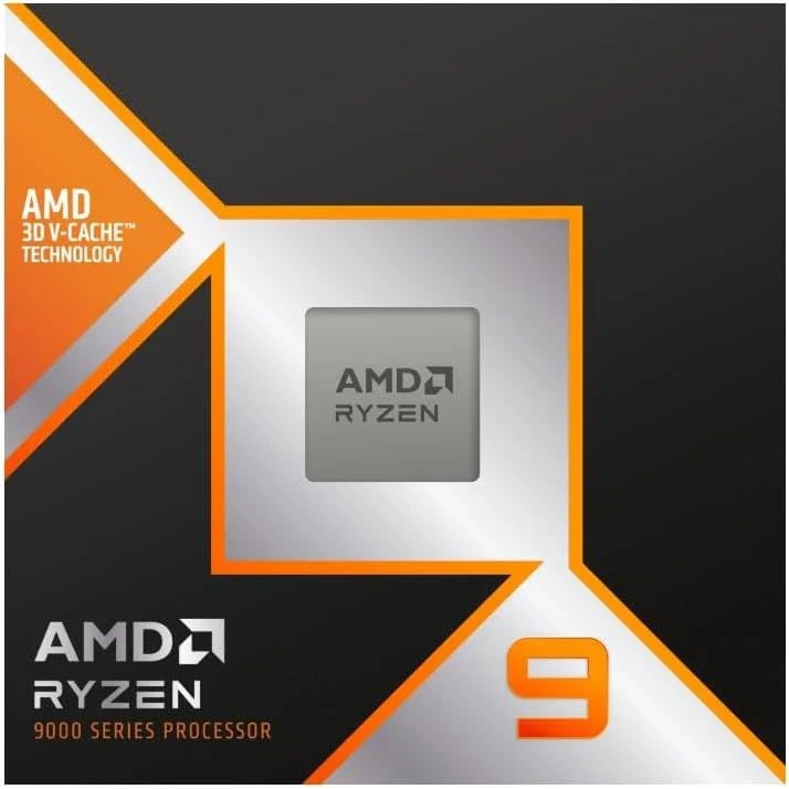 AMD Ryzen 9 9950X3D 16 Cores 32 Threads, Up to 5.7GHz, 144MB Cache, 3D V-Cache, AM5, DDR5 & PCIe 5.0