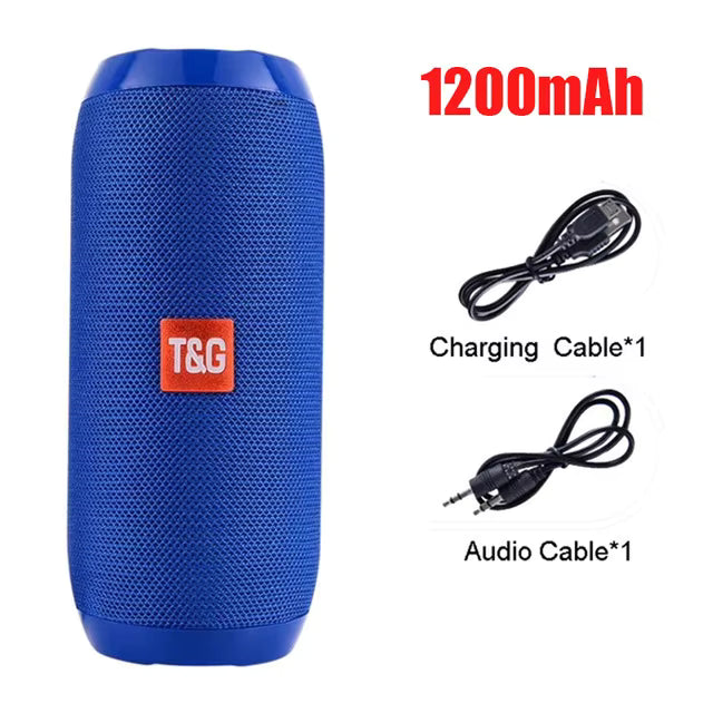 T&G TG117 Portable Waterproof Bluetooth Speaker - HTT Mobiles