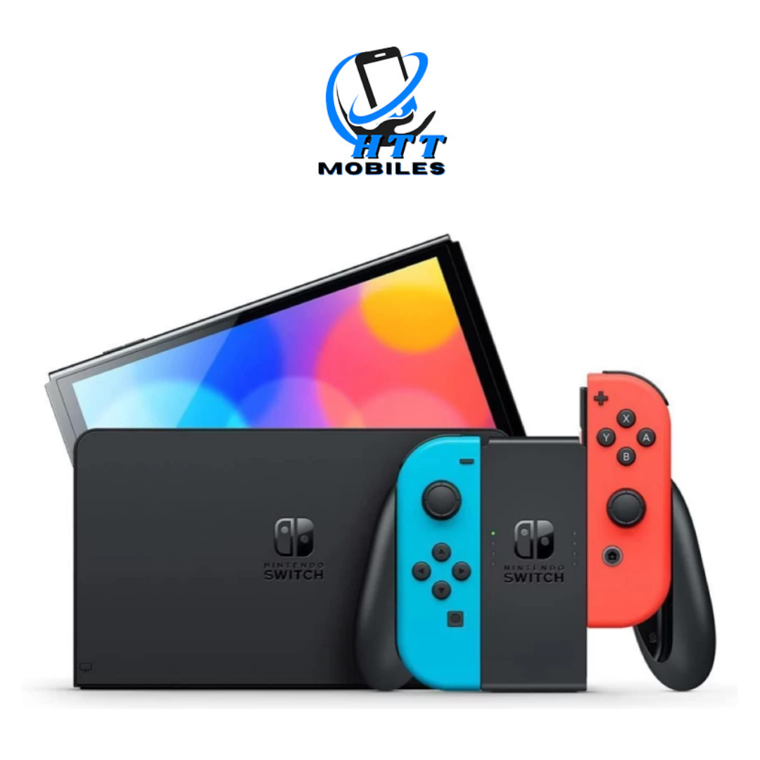 Nintendo Switch Console - Neon Blue and Red Joy-Con