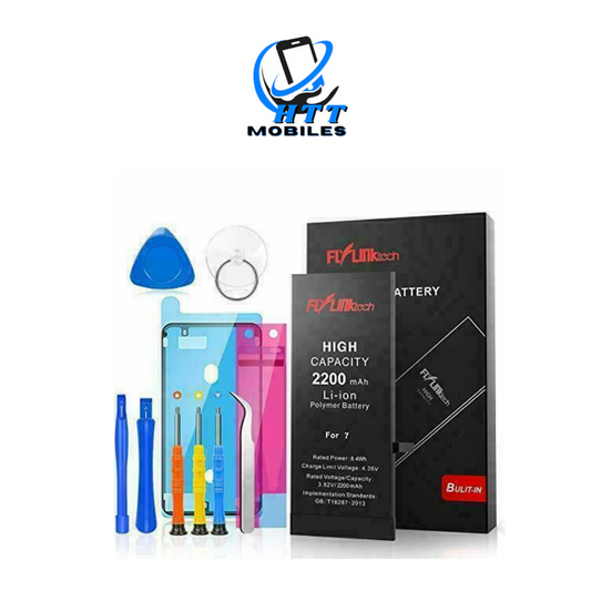 FLYLINKTECH 3.82V 1810mAh Battery for iPhone 5,5s,6,6s7,7+ with Repair Kit Tools