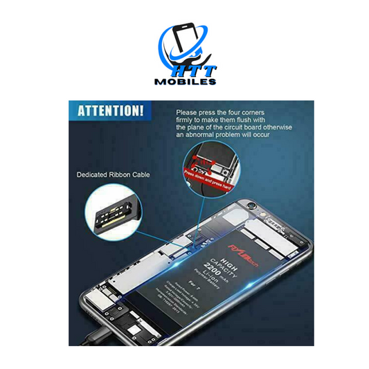 FLYLINKTECH 3.82V 1810mAh Battery for iPhone 5,5s,6,6s7,7+ with Repair Kit Tools