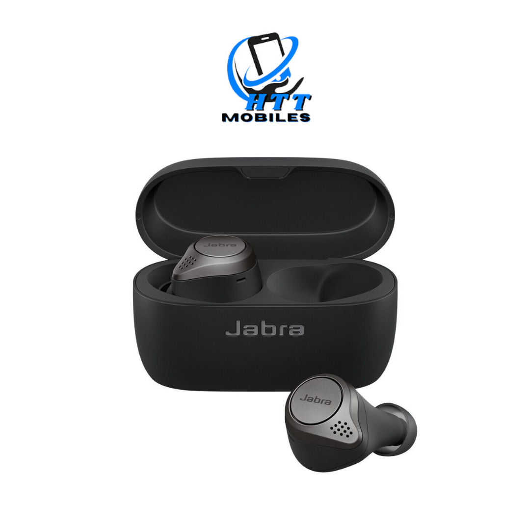 Jabra Elite 75T True Wireless Bluetooth In Ear Headphones (Titanium Black) UK