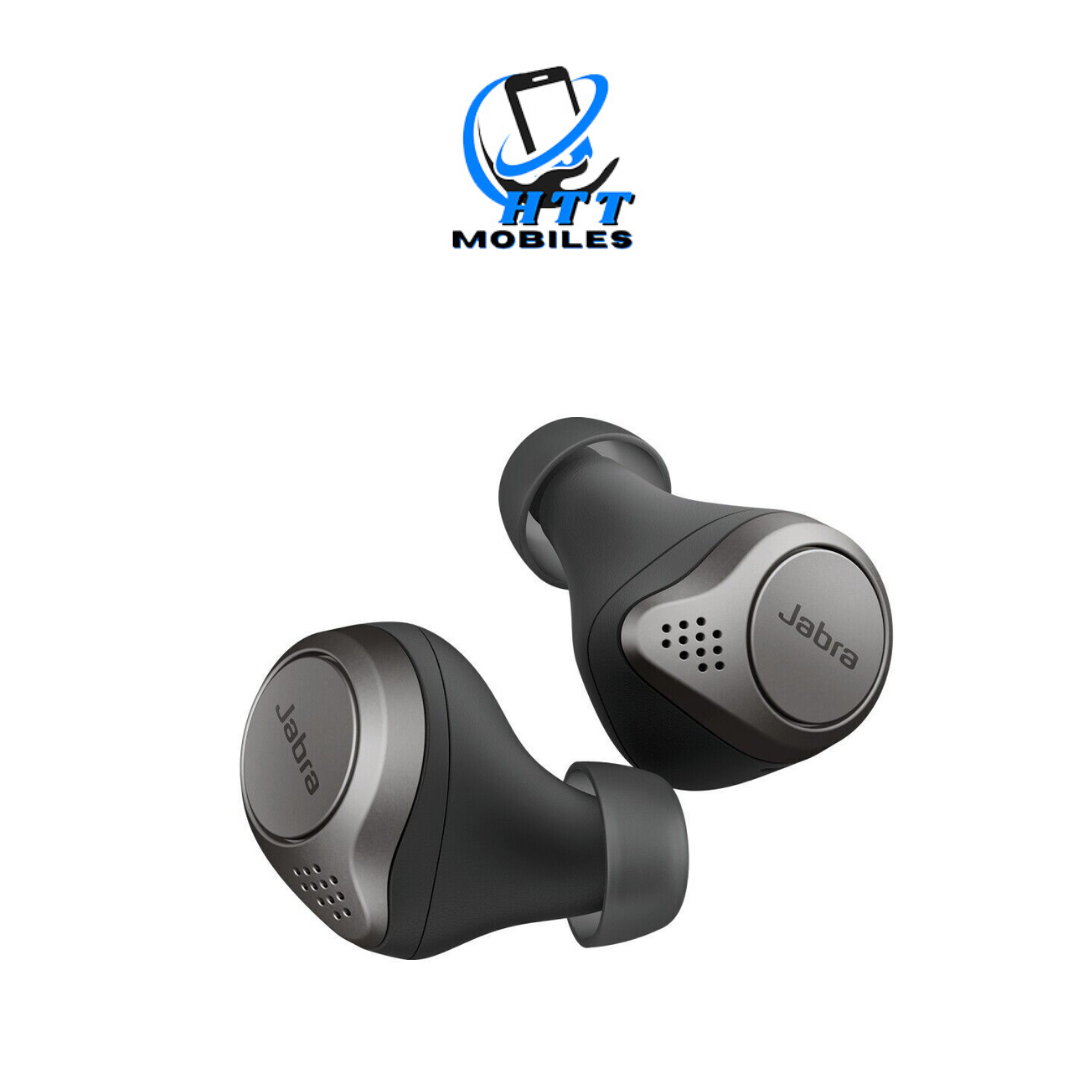 Jabra Elite 75T True Wireless Bluetooth In Ear Headphones (Titanium Black) UK