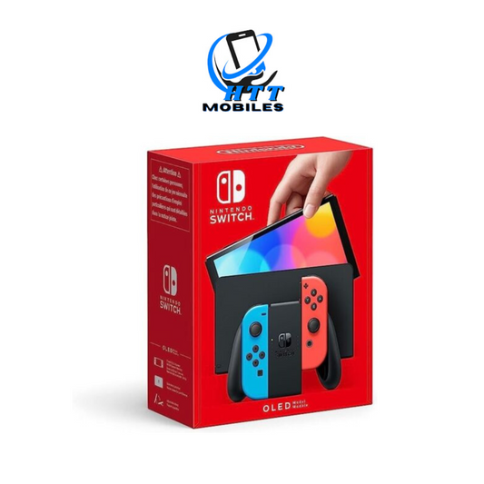 NINTENDO SWITCH OLED MODEL  WHITE  NEON RED /NEON BLACK