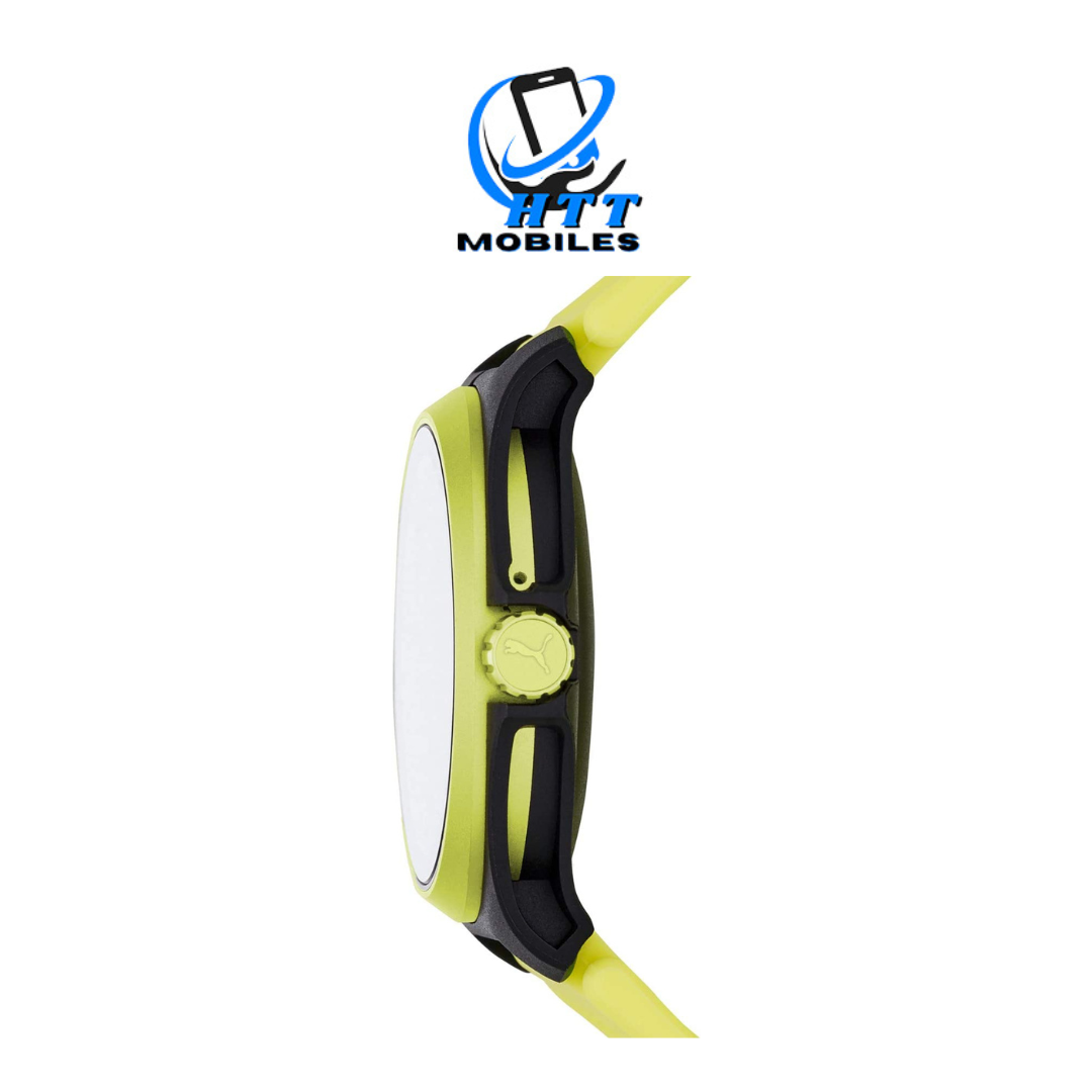 PUMA - PUMA SMARTWATCH With Yellow Silicone Strap For UNISEX PT9101