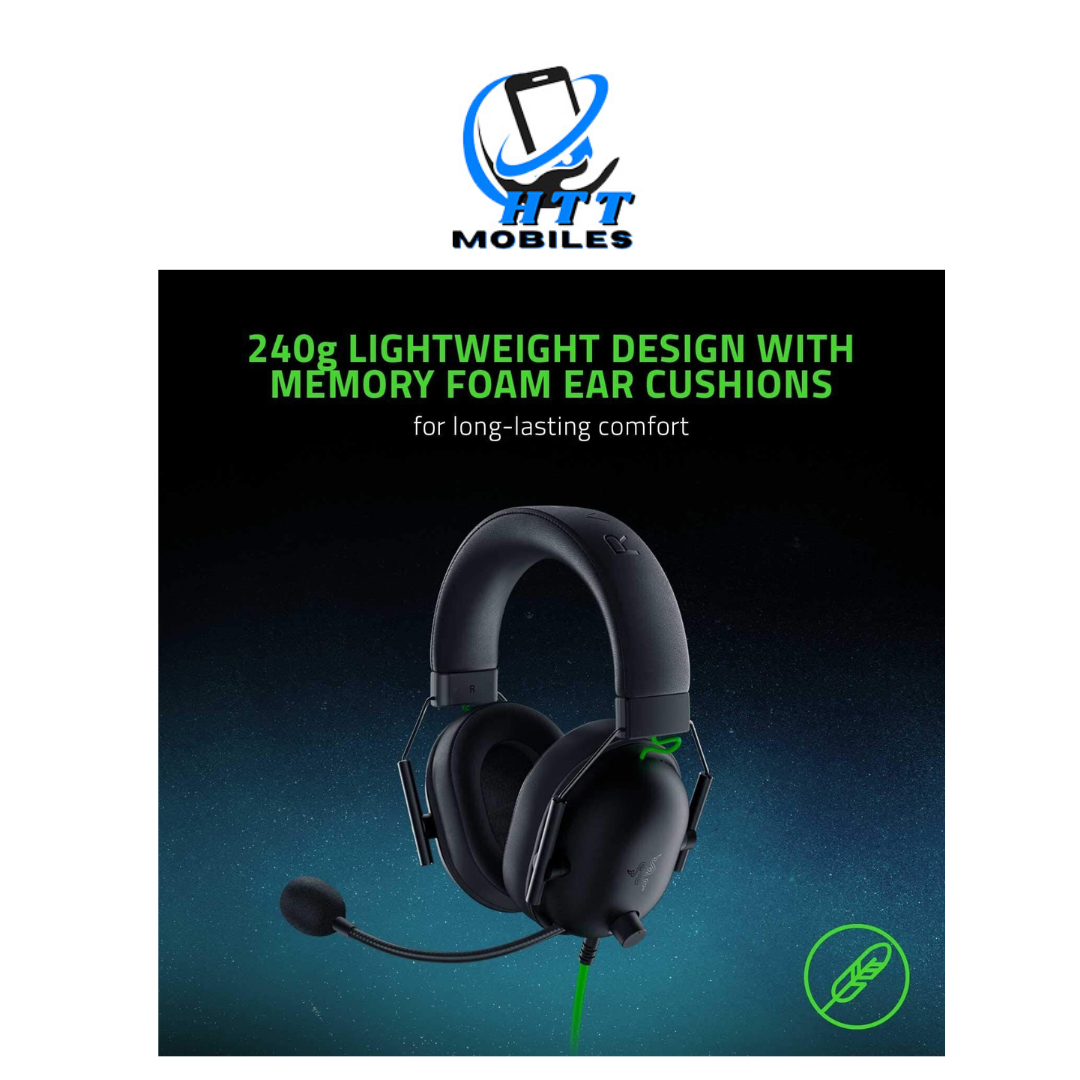 Razer BlackShark V2 X - Multi-Platform Wired Esports Headset Black