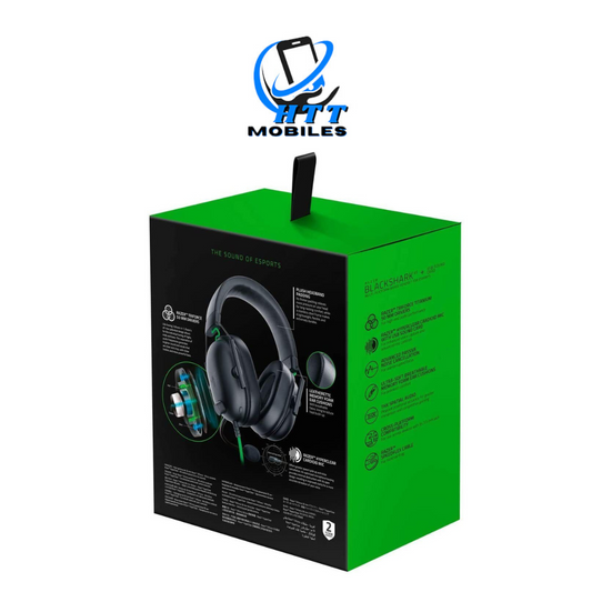 Razer BlackShark V2 X - Multi-Platform Wired Esports Headset Black