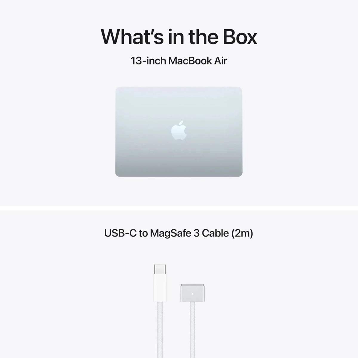Apple MacBook Air 13-inch Laptop (M5, 16GB RAM, 512GB SSD) – Sky Blue - HTT Mobiles