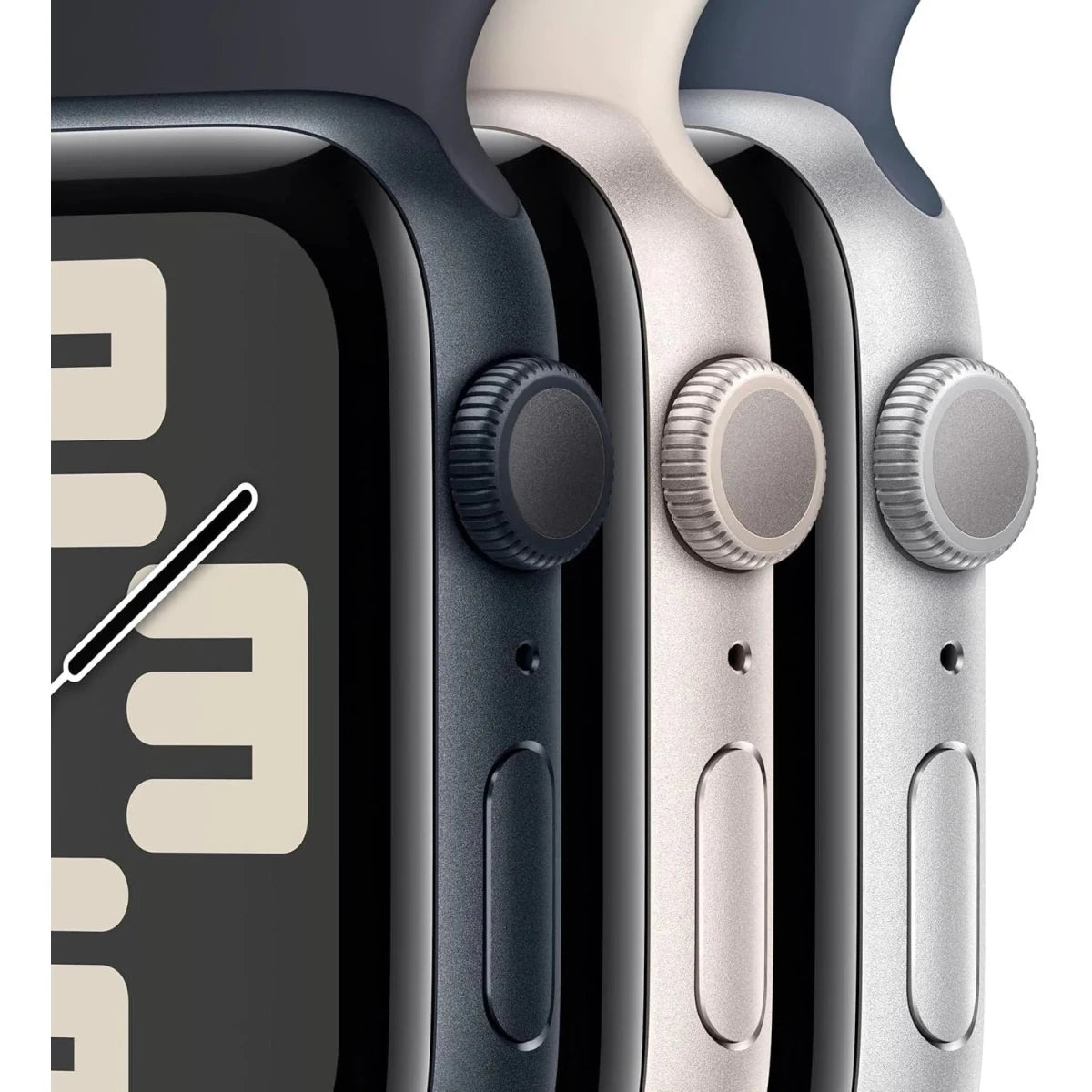 Apple Watch SE (2nd Gen, 2023) GPS 40mm – Midnight Aluminium Case with Midnight Sport Band (S/M) - HTT Mobiles