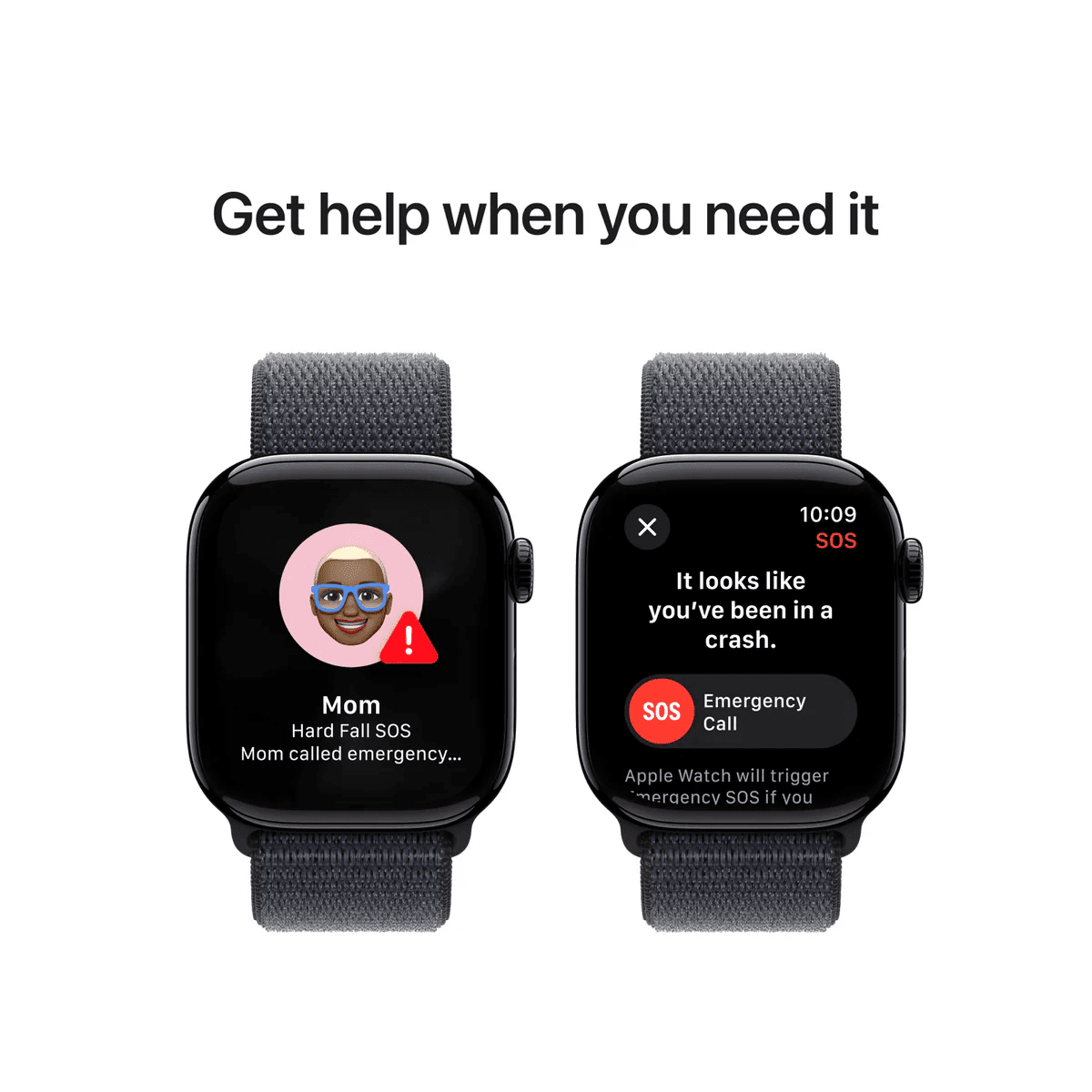 Apple Watch Series 10 GPS 42mm – Jet Black Aluminium Case with Sport Band - HTT Mobiles