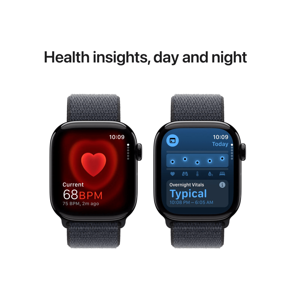 Apple Watch Series 10 GPS 46mm – Jet Black Aluminium Case with Sport Band - HTT Mobiles