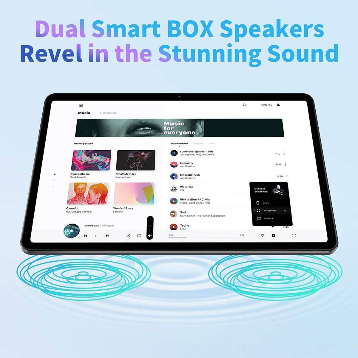 Blackview Tab 7 WiFi Tablet – 10.1'' HD+ IPS Display, Android 12, Quad - Core, 3GB RAM + 64GB ROM, Smart Split - Screen - HTT Mobiles