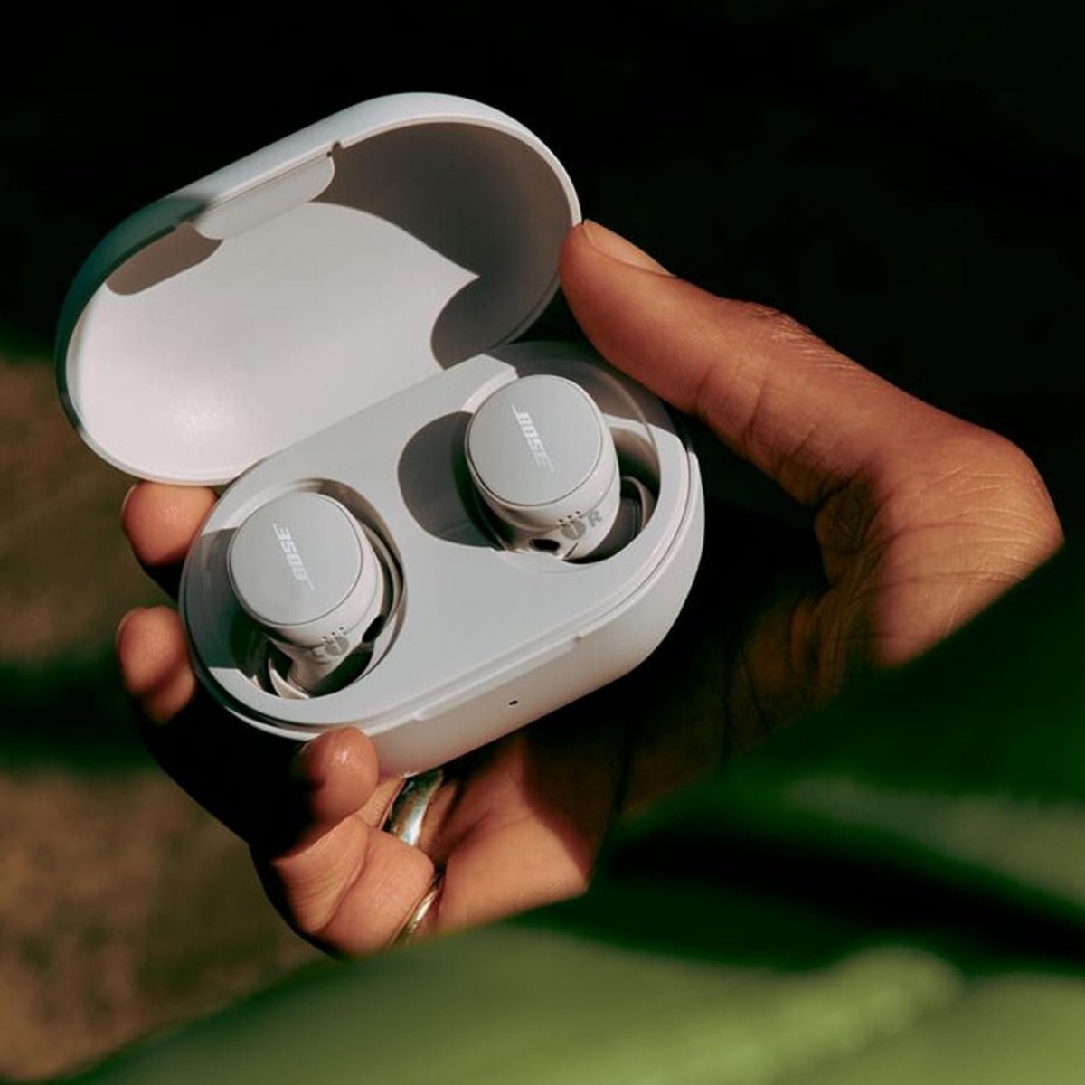 Bose QuietComfort Wireless Noise Cancelling Earbuds – Lifestyle Bluetooth 5.3 Earbuds, Active Noise Cancellation, Up to 8.5 Hours Battery (White) - HTT Mobiles