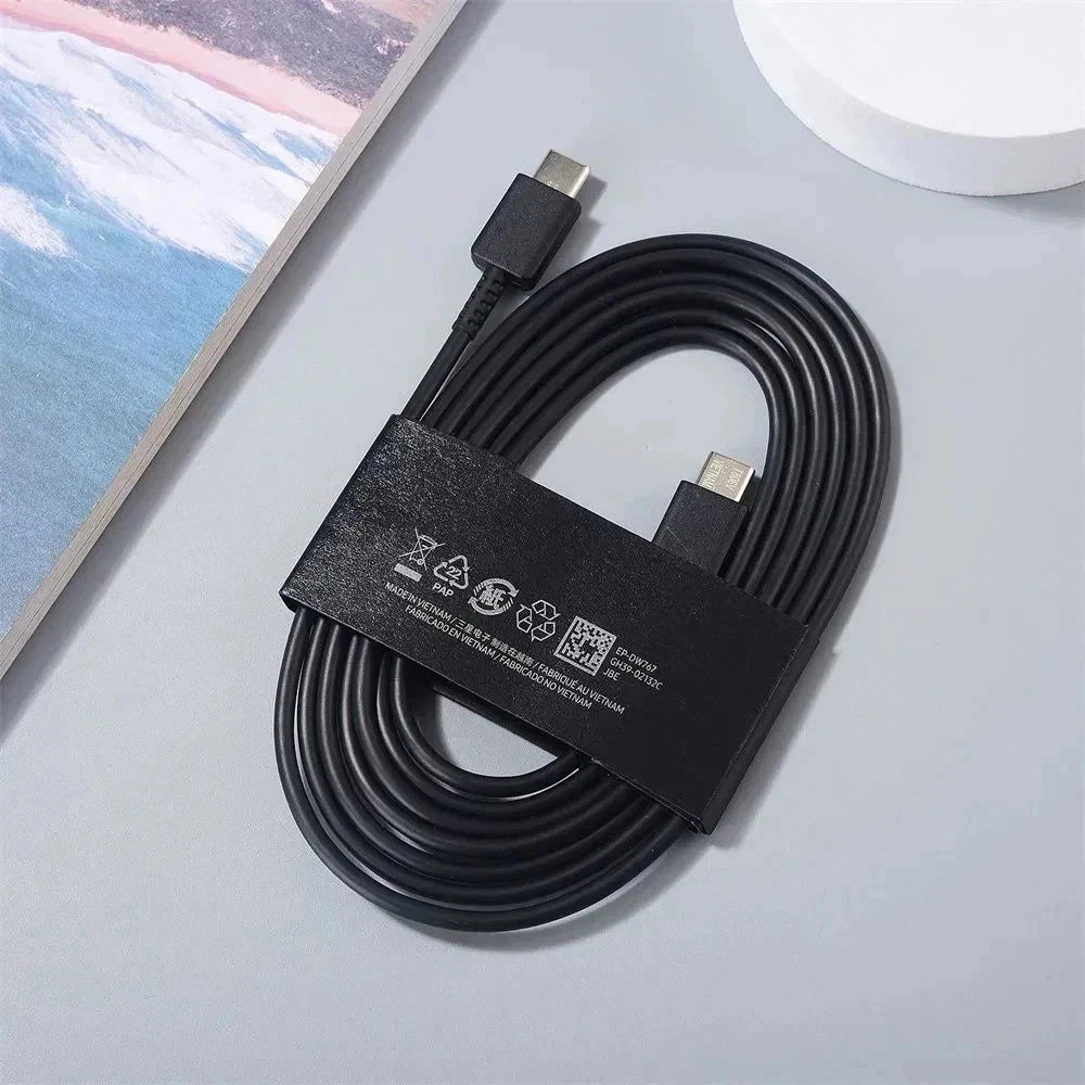 Genuine Samsung  Type-C To C 5Amp Super Fast Charging Cable