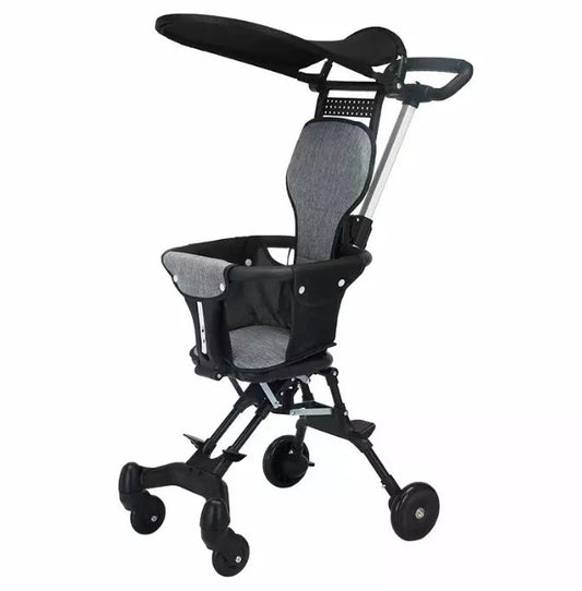 Compact Travel Pram Stroller Baby Lightweight One Hand Fold Buggy Pushchair UK - HTT Mobiles