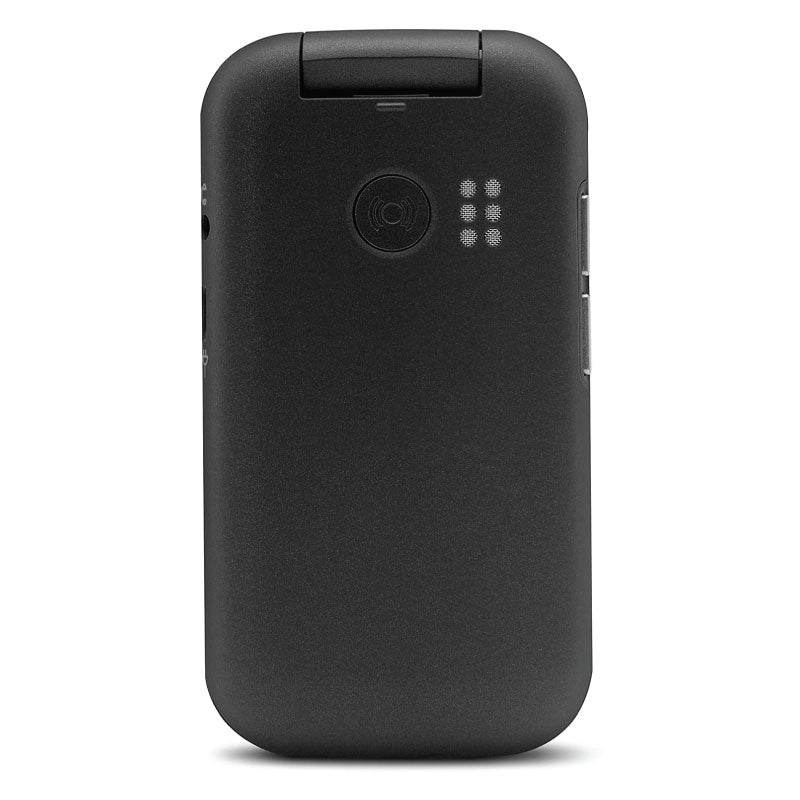 Doro 6040 4G Clamshell Mobile Phone for Seniors (Black) – External Display, GPS Assistance Button, 3MP Camera - HTT Mobiles