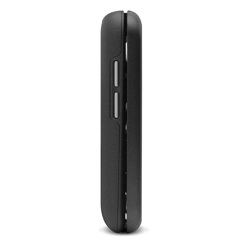 Doro 6040 4G Clamshell Mobile Phone for Seniors (Black) – External Display, GPS Assistance Button, 3MP Camera - HTT Mobiles