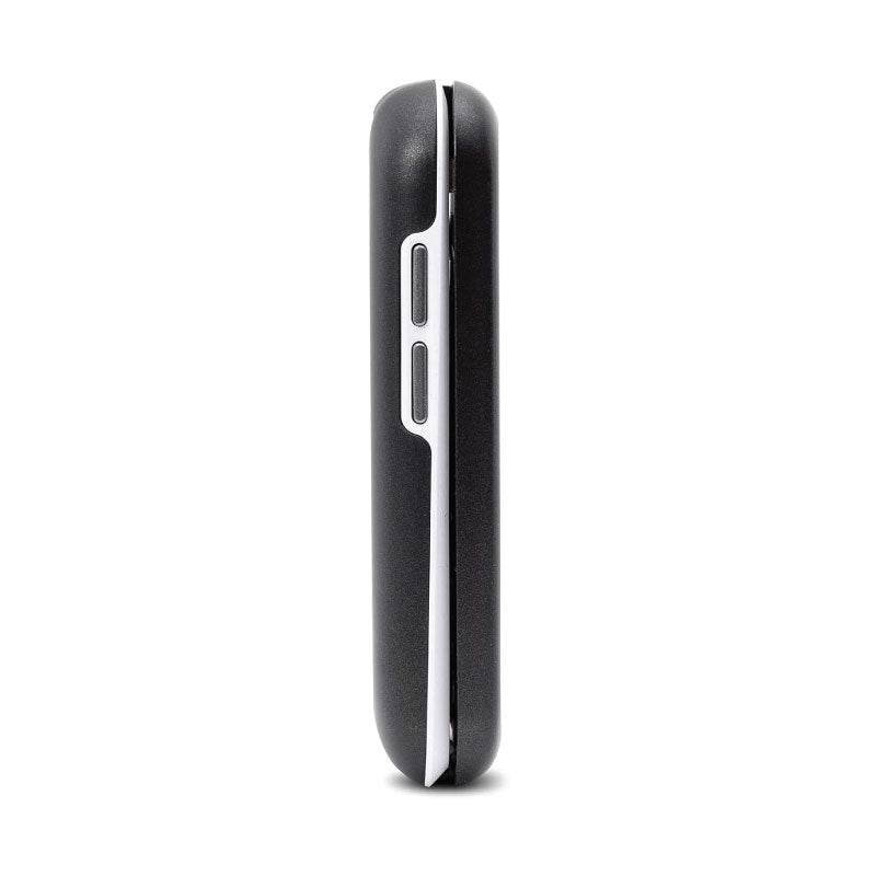 Doro 7030 4G Clamshell Mobile Phone for Seniors – WhatsApp, Facebook, GPS & Assistance Button (Black) - HTT Mobiles