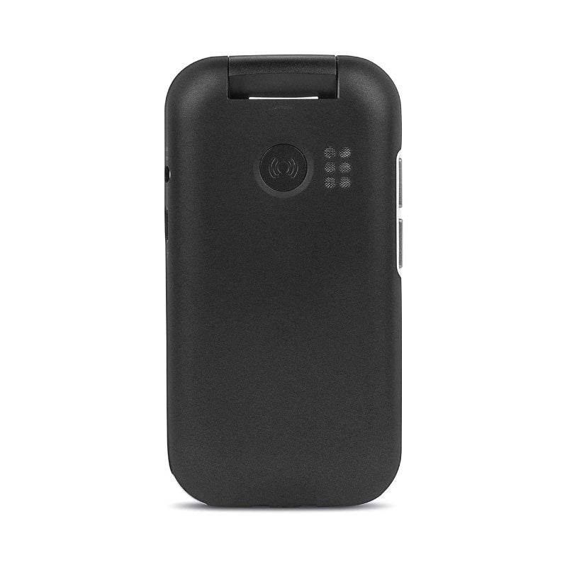 Doro 7030 4G Clamshell Mobile Phone for Seniors – WhatsApp, Facebook, GPS & Assistance Button (Black) - HTT Mobiles