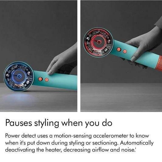 Dyson Supersonic Nural™ Hair Dryer (Ceramic Patina & Topaz) – Intelligent Scalp Protect & 5 Attachments - HTT Mobiles