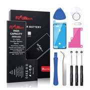 FLYLINKTECH High Capacity iPhone Battery Replacement Kit – 3.82V 1810mAh for iPhone 6, Full Repair Tool Set Included – Certified Safe - HTT Mobiles