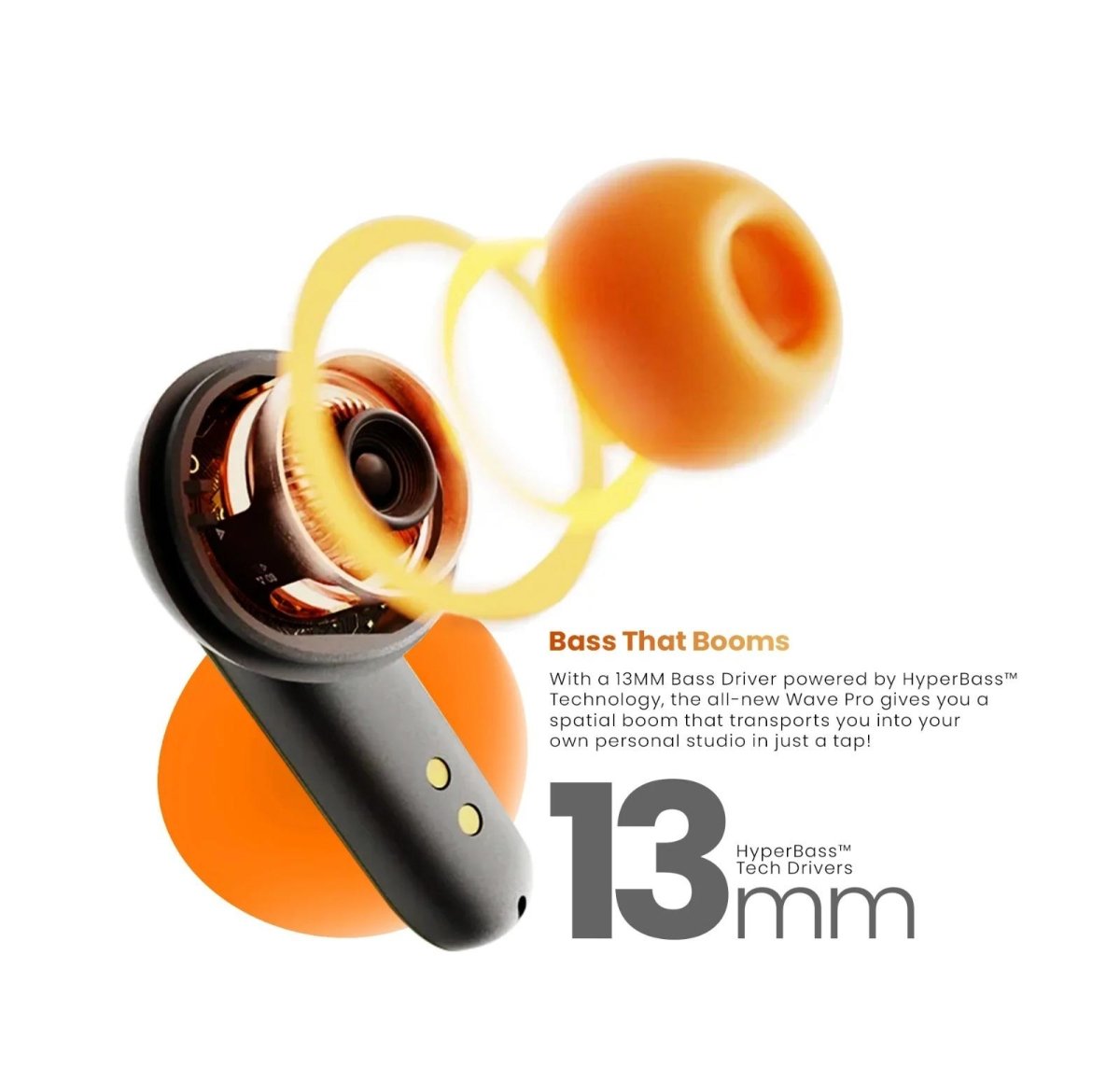 HAVAL Z40 Pro Wireless Earbuds, Noise Cancelling ,100h Playtime, Bluetooth 5.4 & IPX5 Waterproof, - HTT Mobiles