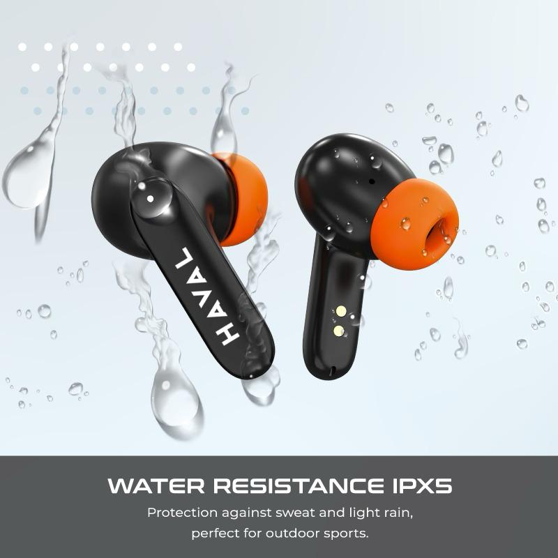 HAVAL Z40 Pro Wireless Earbuds, Noise Cancelling ,100h Playtime, Bluetooth 5.4 & IPX5 Waterproof, - HTT Mobiles