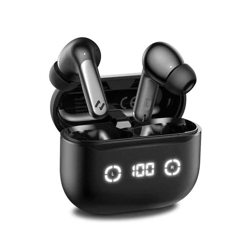 Havit Active Noise Cancelling Wireless Earbuds – LED Power Display, ANC, 30H Playtime - HTT Mobiles