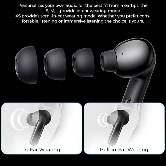 Havit Active Noise Cancelling Wireless Earbuds – LED Power Display, ANC, 30H Playtime - HTT Mobiles