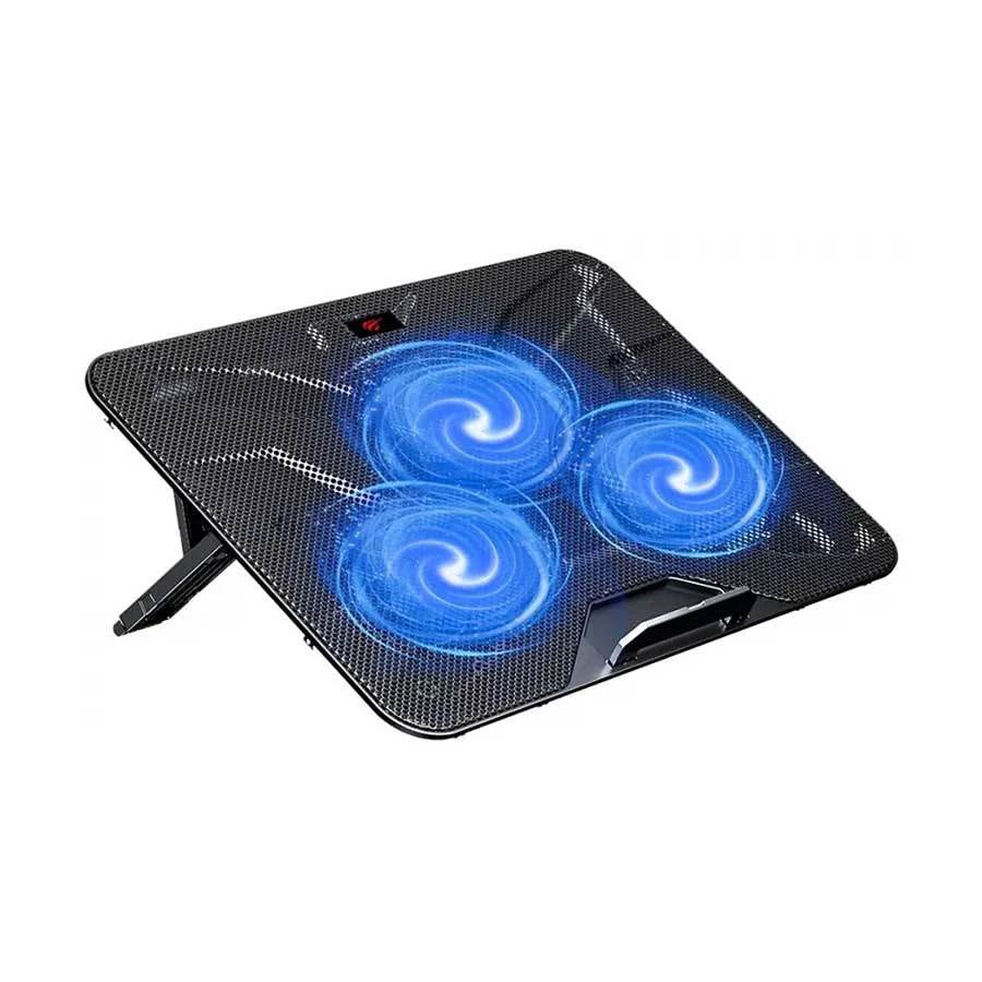 HAVIT F2067 Gaming Laptop Cooling Pad – 6 Fans, Fits 12" - 18.3", 3 Speed Modes (Black) - HTT Mobiles
