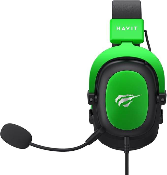 Havit HV - H2002D Gaming Headset – 53mm Drivers, Detachable Mic, Multi - Platform - HTT Mobiles