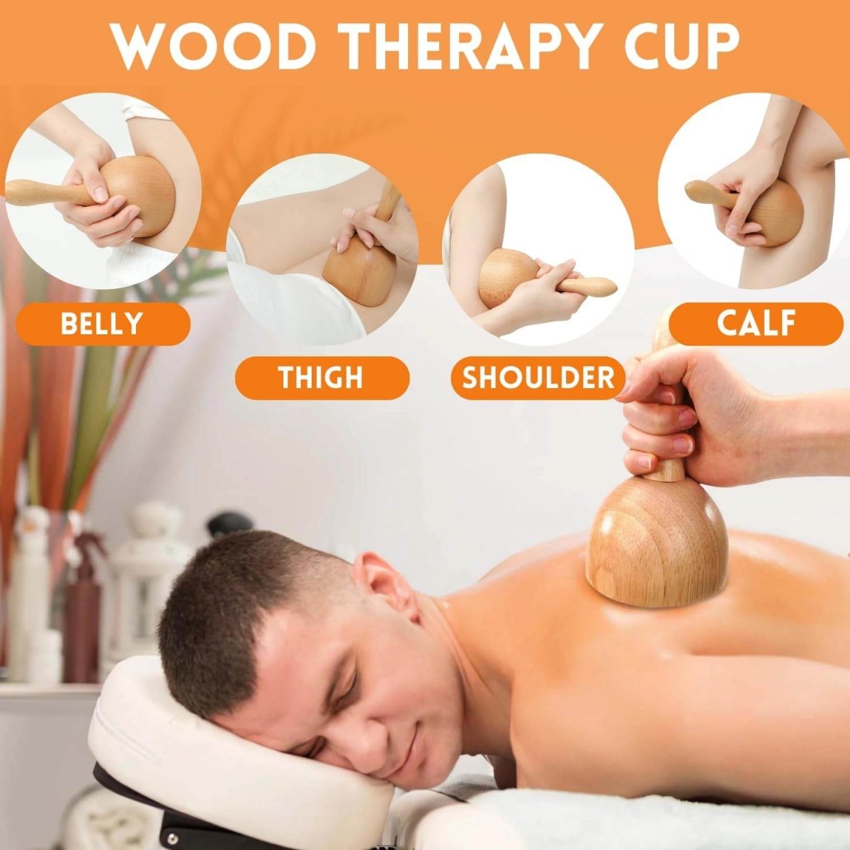 HTT GLOBAL Wood Massage Tools Set (3/5/7 Pcs) – Maderotherapy Kit for Gua Sha, Lymphatic Drainage & Cellulite Reduction - HTT Mobiles