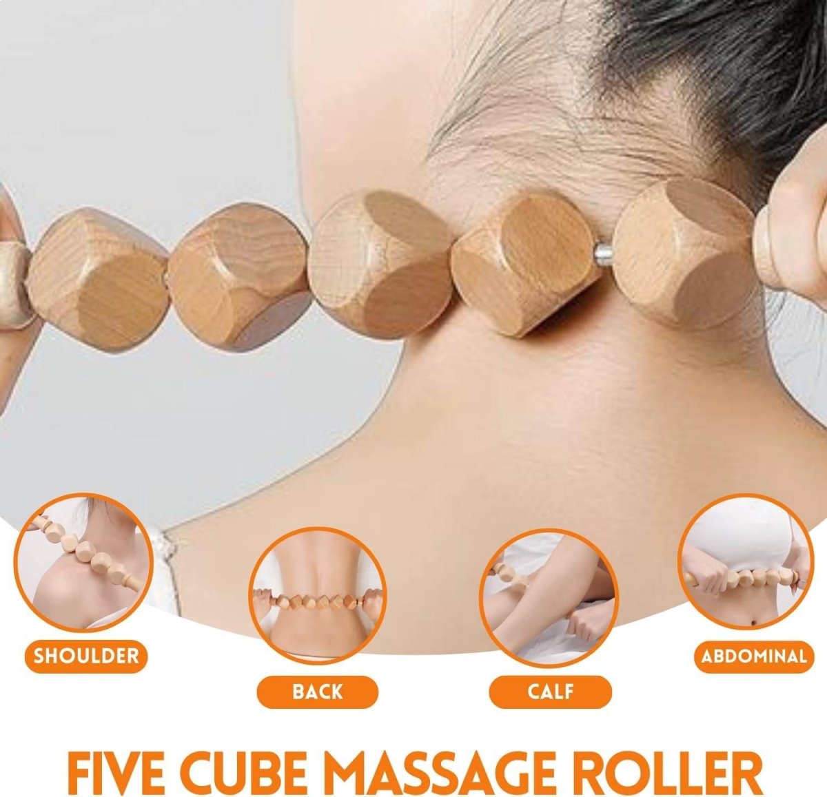 HTT GLOBAL Wood Massage Tools Set (3/5/7 Pcs) – Maderotherapy Kit for Gua Sha, Lymphatic Drainage & Cellulite Reduction - HTT Mobiles