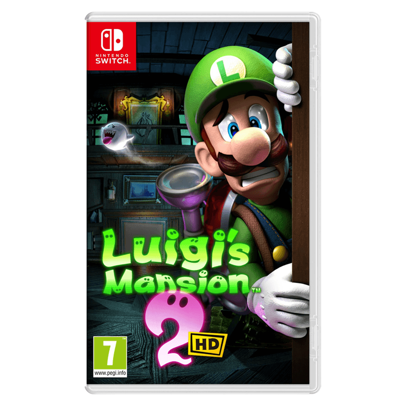 Luigi's Mansion 2 HD (Nintendo Switch) – Visually Enhanced Ghost - Hunting Adventure (UK Version) - HTT Mobiles