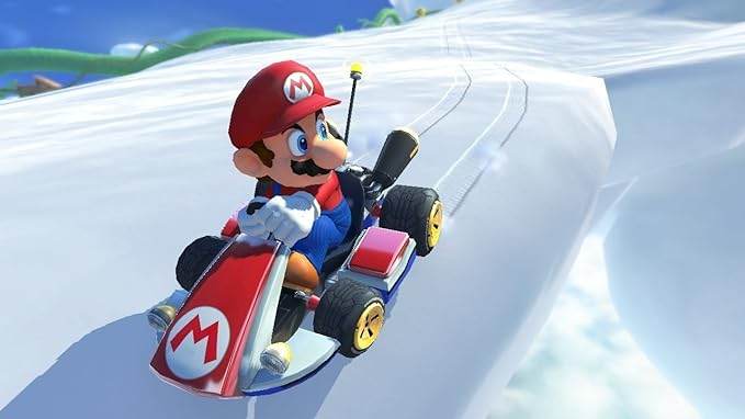 Mario Kart 8 Deluxe (Nintendo Switch) – Definitive Racing Game, 48 Tracks (French Box / Plays in English) - HTT Mobiles