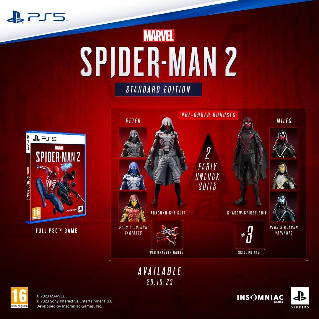 Marvel's Spider Man 2 - PS5 Game - HTT Mobiles