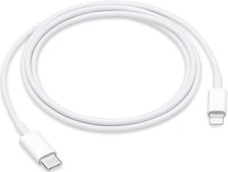 Official Apple 20W USB - C Fast Charger & Cable Kit – Power Adapter + USB - C to Lightning Cord for iPhone 14/13/12/11, iPad & AirPods (White) - HTT Mobiles